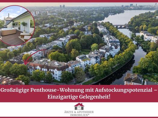 Wohnung zum Kauf 1.098.000 € 2 Zimmer 92,3 m² Winterhude Hamburg 22301