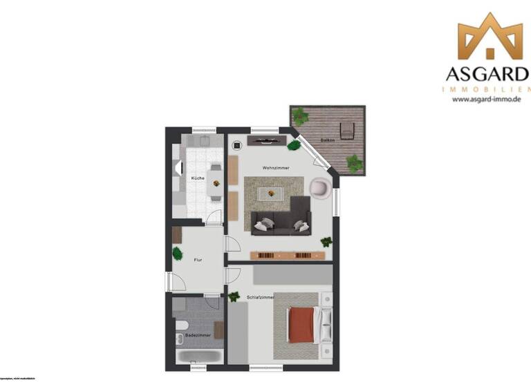 Studio zum Kauf 217.000 € 2 Zimmer 55 m² 1. Geschoss Falkensee 14612