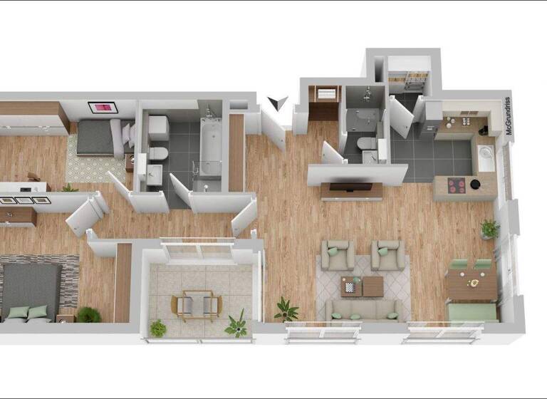 Wohnung zum Kauf - Neubau 451.050 € 3 Zimmer 93 m² EG Alzenau Alzenau in Unterfranken / Hörstein 63755