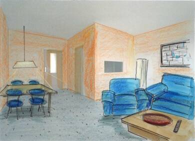 Wohnung zur Miete 237 € 3 Zimmer 60 m² 5. Geschoss Am Zügel 15 Reitbahnviertel Neubrandenburg 17034