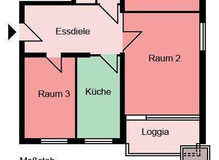 Wohnung zur Miete 539 € 3 Zimmer 77 m² 2. Geschoss frei ab 01.04.2026 Einsteinstraße 3 Methler Kamen 59174