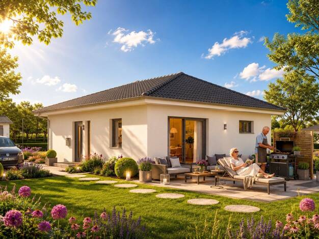 Bungalow zum Kauf provisionsfrei 359.000 € 5 Zimmer 83 m² 288 m² Grundstück Winzerhausen Großbottwar 71723