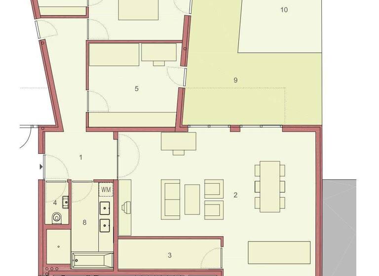 Wohnung zur Miete 1.659 € 3 Zimmer 97,6 m² EG Wien 1050