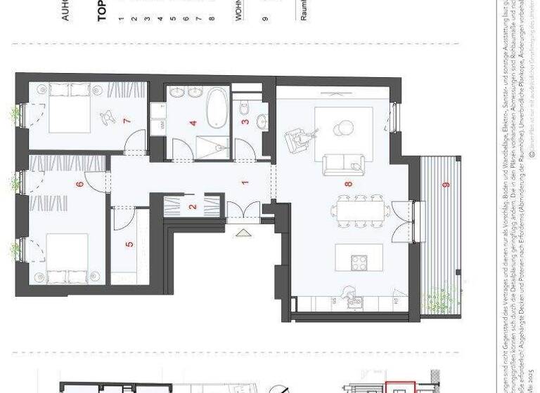 Wohnung zur Miete - Erstbezug 1.918 € 3 Zimmer 95,9 m² EG Wien 1130