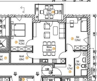 Wohnung zum Kauf provisionsfrei 415.000 € 3 Zimmer 76,3 m²<br/>Wohnfläche 1.<br/>Geschoss Gewerbestraße 15 Mettenheim-Hart Mettenheim 84562