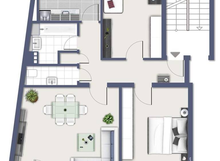 Wohnung zum Kauf 185.000 € 3 Zimmer 81 m² 2. Geschoss Bad Honnef 53604