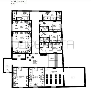 Haus zur Miete 150 € 25 Zimmer 880 m² 1.186 m² Grundstück Zerjavinecka Soblinec