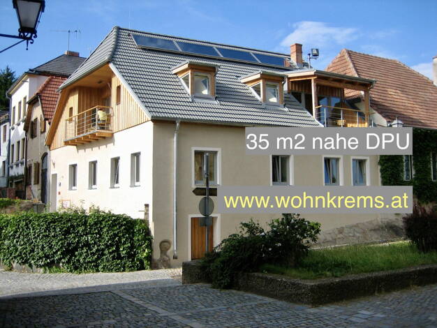 Studio zur Miete 700 € 1 Zimmer 35 m² 1. Geschoss Frauenberg 9 Stein an der Donau Krems 3500