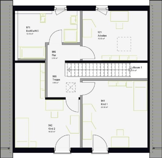 Einfamilienhaus zum Kauf provisionsfrei 339.280 € 5 Zimmer 160 m²<br/>Wohnfläche 971 m²<br/>Grundstück Audenhain Mockrehna 04862