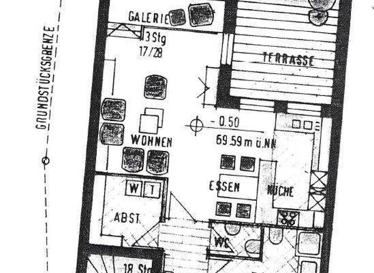 Wohnung zur Miete 637 € 3 Zimmer 91 m² EG frei ab sofort Große Grüne Str.2 Waren Waren (Müritz) 17192
