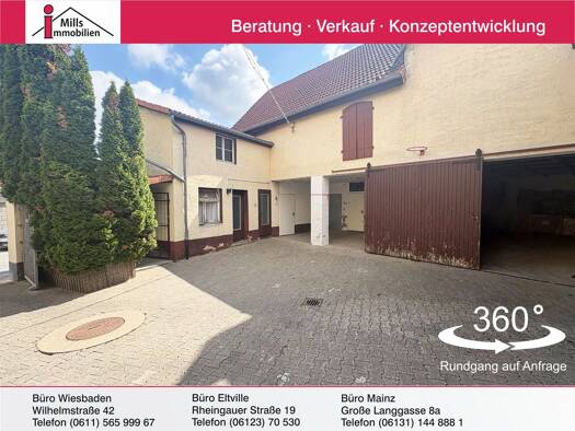 Gewerbeobjekt zum Kauf als Kapitalanlage geeignet 349.000 € 8 Zimmer 155 m² 522 m² Grundstück Schornsheim 55288