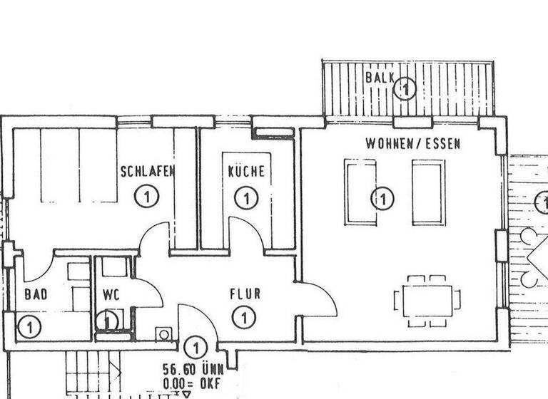 Wohnung zum Kauf provisionsfrei 717.000 € 2 Zimmer 73,6 m² EG Bachemer Str. 341 Lindenthal Köln 50935