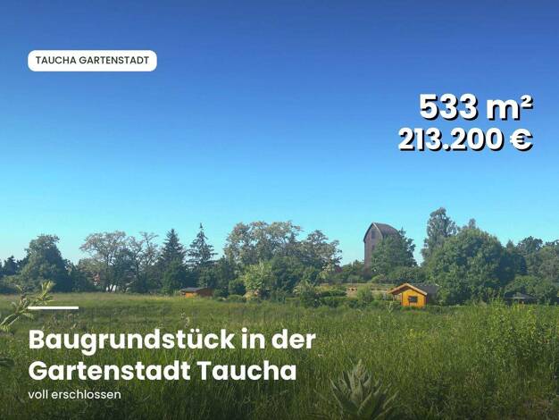 Grundstück zum Kauf 213.200 € 533 m² Grundstück frei ab sofort Taucha Taucha 04475