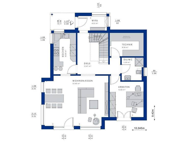 Einfamilienhaus zum Kauf 472.941 € 5 Zimmer 155 m² 600 m² Grundstück Dermbach 36466