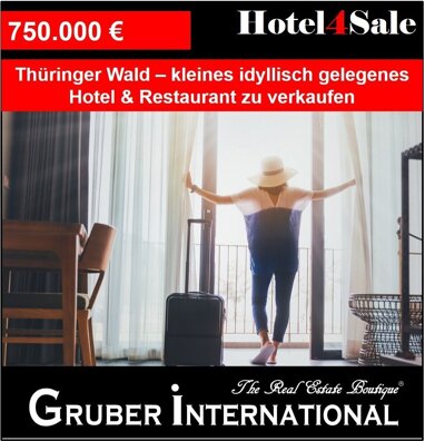 Hotel zum Kauf 750.000 € 18 Zimmer 65 m² Gastrofläche 3.900 m² Grundstück Waffenrod Eisfeld 98673