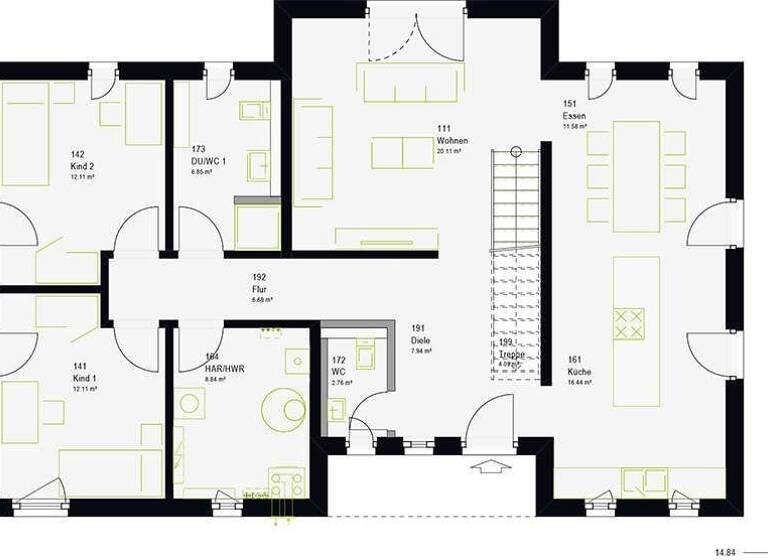 Haus zum Kauf provisionsfrei 420.489 € 7 Zimmer 263 m²<br/>Wohnfläche 890 m²<br/>Grundstück Niederroßbach Niederroßbach 56479