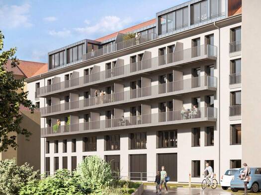 Wohnung zum Kauf provisionsfrei 654.000 € 2,5 Zimmer 101 m² 2. Geschoss frei ab 01.06.2028 Prymstraße 4 Altstadt Würzburg 97070