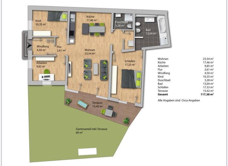 Terrassenwohnung zum Kauf 859.000 € 4 Zimmer 109,7 m²<br/>Wohnfläche EG<br/>Geschoss ab sofort<br/>Verfügbarkeit Schössergasse 18 Innere Altstadt Dresden 01067