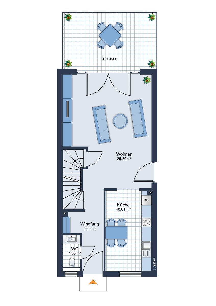 Doppelhaushälfte zur Miete 1.950 € 4 Zimmer 122 m²<br/>Wohnfläche 225 m²<br/>Grundstück Kornburg / Worzeldorf Nürnberg 90455