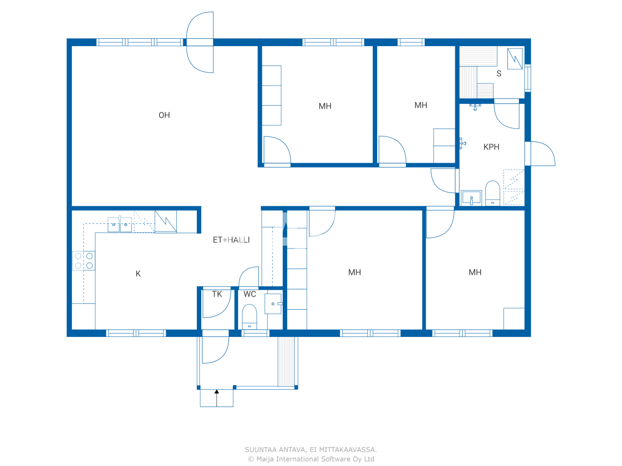 Einfamilienhaus zum Kauf 299.000 € 5 Zimmer 110 m²<br/>Wohnfläche 700 m²<br/>Grundstück Naavatie 24 Vantaa 01380