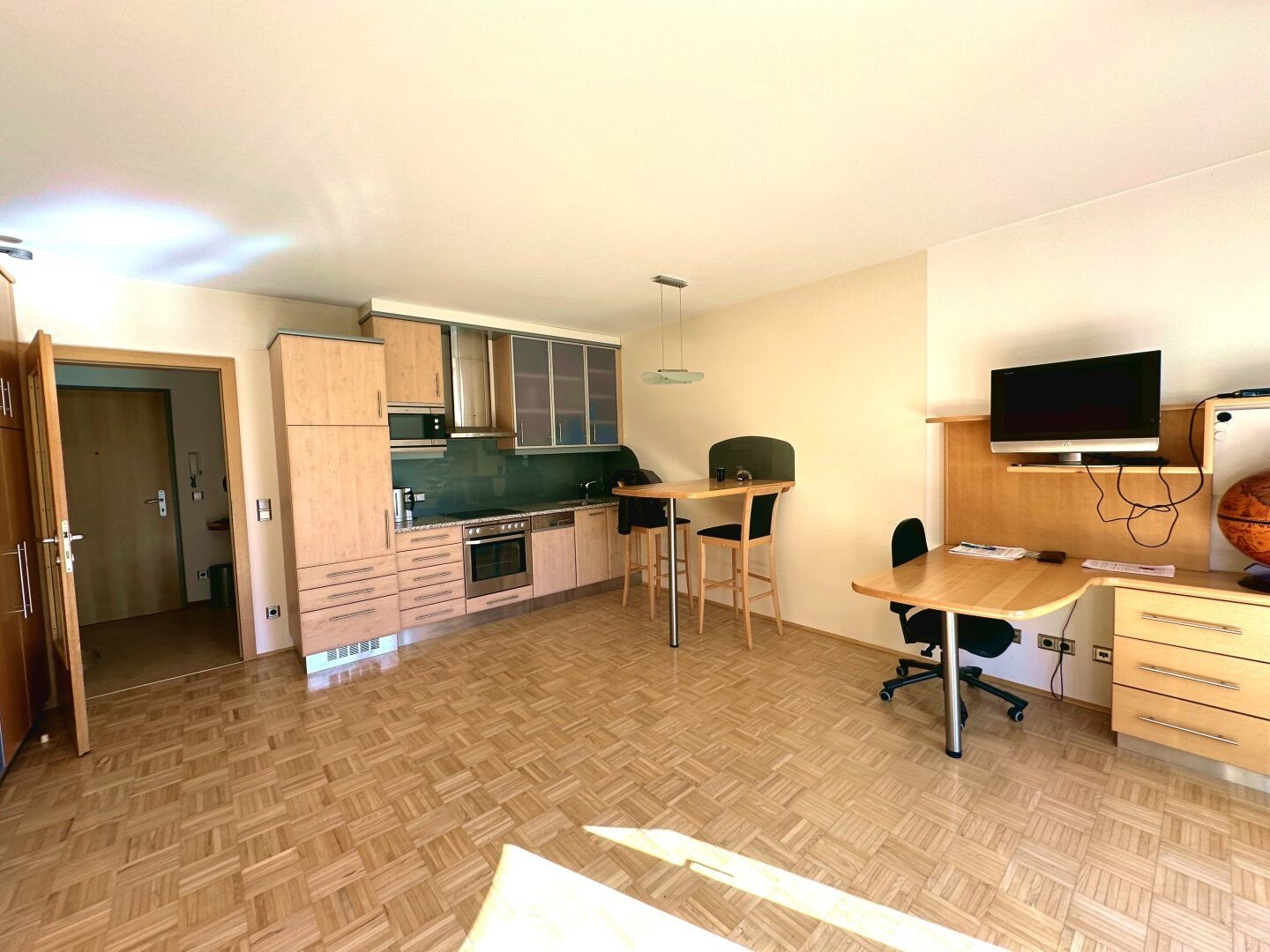 Wohnung zur Miete 507,50 € 34,2 m²<br/>Wohnfläche EG<br/>Geschoss Innere Stadt Klagenfurt am Wörthersee 9020