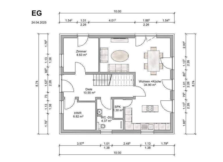 Einfamilienhaus zum Kauf provisionsfrei 310.930 € 5 Zimmer 128 m² Angersdorf Teutschenthal 06179