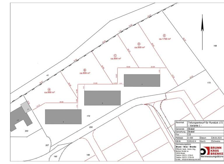Grundstück zum Kauf 108.000 € 900 m² Grundstück Lütkerlinde 5 Brakel 33034