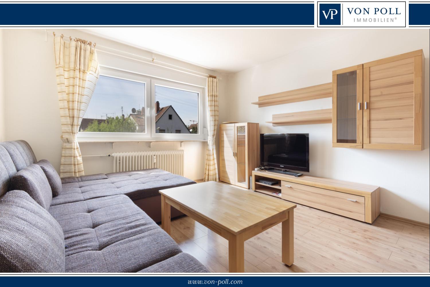 Wohnung zum Kauf 210.000 € 2 Zimmer 57 m²<br/>Wohnfläche 1.<br/>Geschoss Griesheim Frankfurt am Main 65933