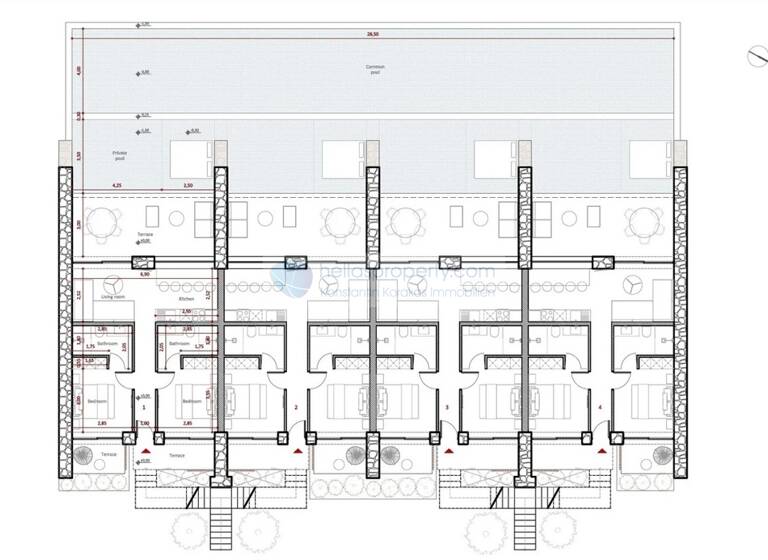 Wohnung zum Kauf 380.000 € 3 Zimmer 54 m² 1. Geschoss Jalova Pylos 24001