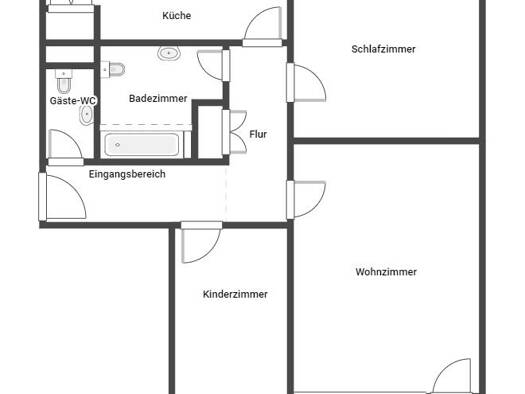 Wohnung zur Miete 749 € 3 Zimmer 72,2 m² 1. Geschoss frei ab 01.11.2026 Robert-Stolz-Straße 37 A Neustadt-Stadt Neustadt an der Weinstraße 67433