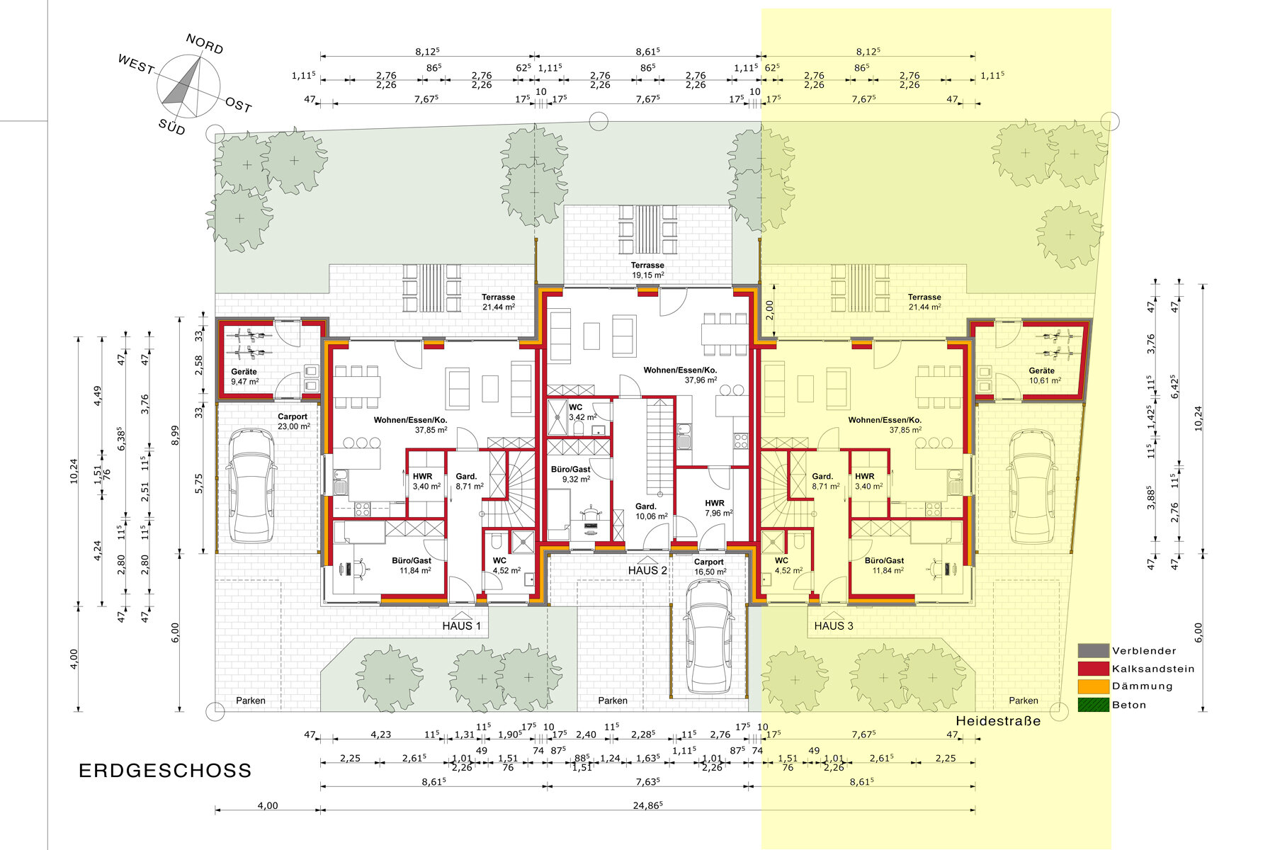 Haus zum Kauf provisionsfrei 491.500 € 5 Zimmer 132 m²<br/>Wohnfläche 280 m²<br/>Grundstück ab sofort<br/>Verfügbarkeit Heidestr. Lingen Lingen (Ems) 49808