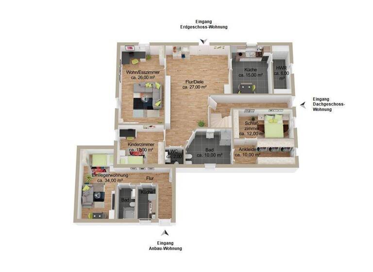 Mehrfamilienhaus zum Kauf 375.000 € 8 Zimmer 274 m² 958 m² Grundstück Hammah 21714