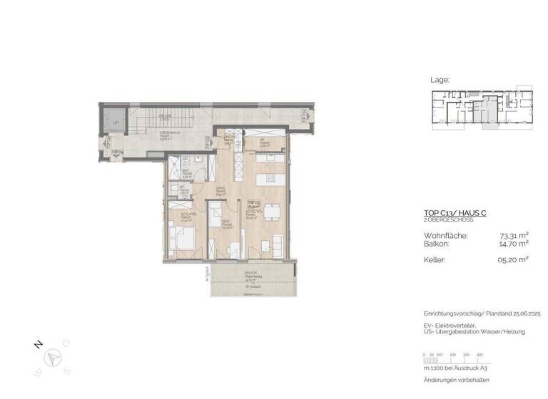 Wohnung zum Kauf 660.000 € 3 Zimmer 73,3 m² St. Lorenz 5310