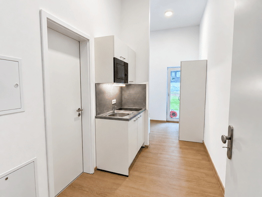 Wohnung zur Miete - Erstbezug 590 € 1 Zimmer 23,5 m² Geschoss EG/6 frei ab 01.10.2026 St Johannis Nürnberg 90419