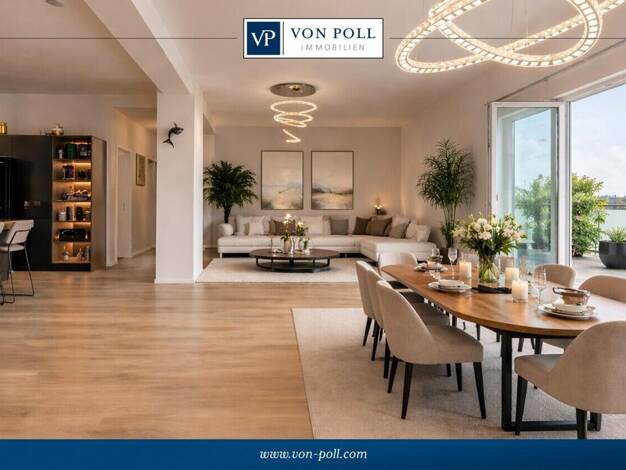 Penthouse zum Kauf 750.000 € 4 Zimmer 136,7 m² 4. Geschoss Nied Frankfurt am Main 65934