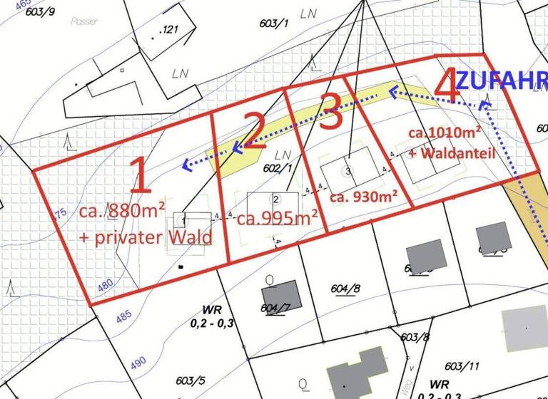 Grundstück zum Kauf 246.400 € 880 m² Grundstück Kainbach bei Graz 8301