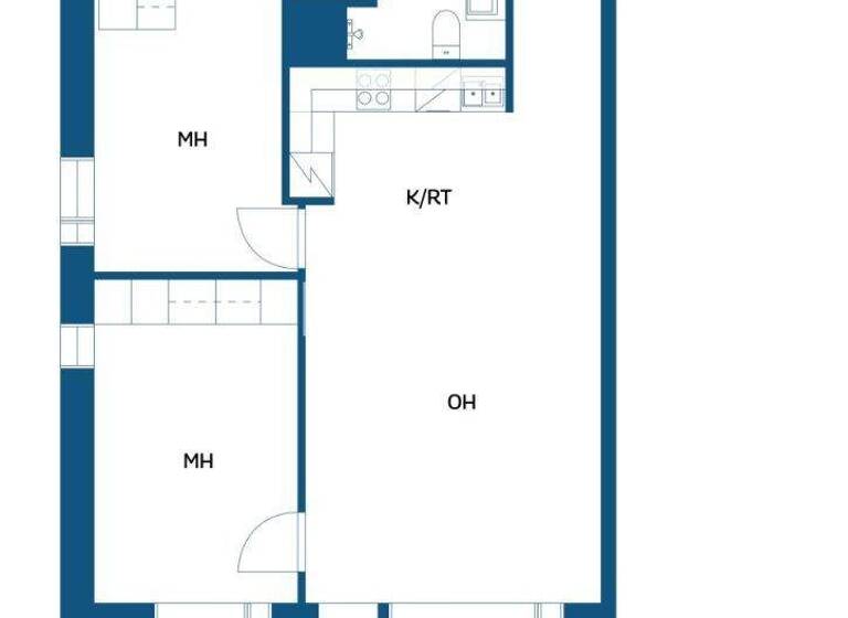 Studio zum Kauf 249.000 € 3 Zimmer 66,5 m² 2. Geschoss Koskitie 39 Oulu 90500
