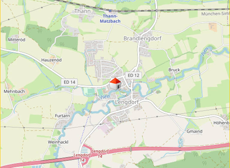 Maisonette zum Kauf 330.000 € 3 Zimmer 84,9 m² EG Lengdorf 84435