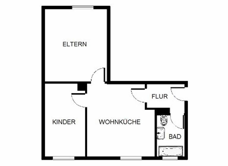Wohnung zur Miete 534 € 2 Zimmer 50,8 m²<br/>Wohnfläche 2.<br/>Geschoss 15.07.2025<br/>Verfügbarkeit Am Heerbusch 45 Werne Bochum 44894