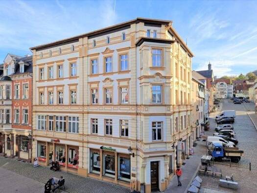 Wohnung zur Miete 550 € 4 Zimmer 85 m² 2. Geschoss frei ab 01.02.2026 Schuhgasse 12 Pößneck,Stadt Pößneck 07381