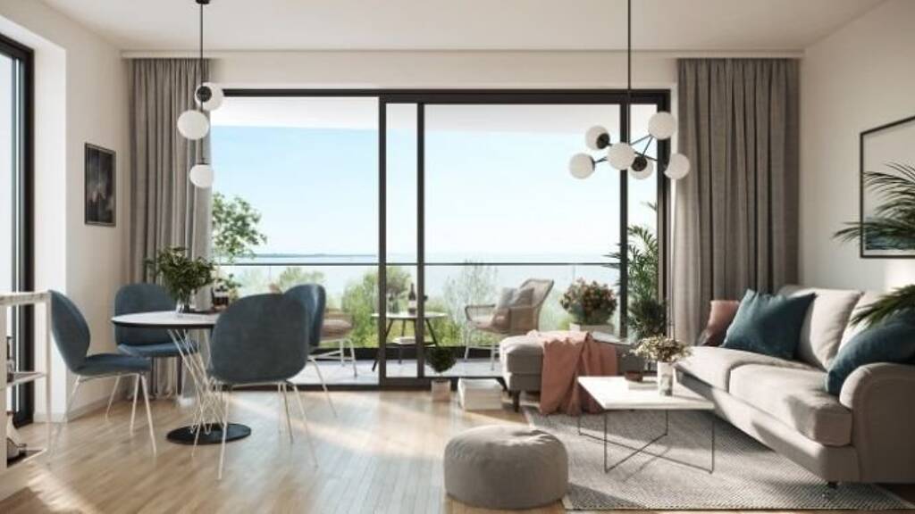 Terrassenwohnung zum Kauf provisionsfrei 260.500 € 2 Zimmer 57,2 m² 3. Geschoss frei ab sofort Keszthely 8360