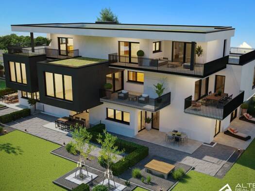 Terrassenwohnung zum Kauf - Erstbezug provisionsfrei 465.000 € 3 Zimmer 91,3 m² 2. Geschoss Gries Graz 8055