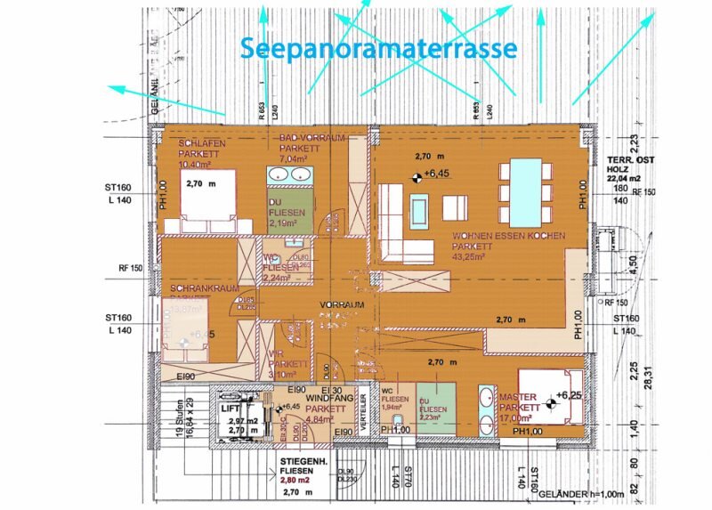 Wohnung zur Miete 4.120 € 4 Zimmer 115 m²<br/>Wohnfläche Velden am Wörther See 9220