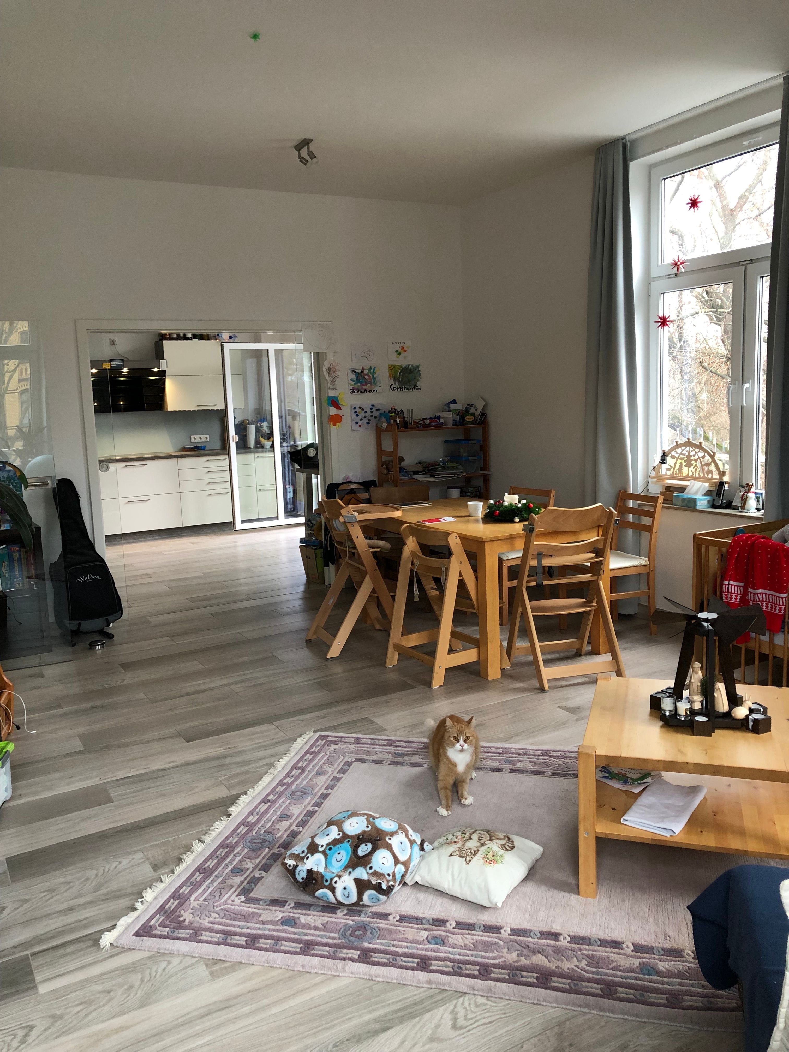 Wohnung zur Miete 1.650 € 4 Zimmer 130 m²<br/>Wohnfläche 1.<br/>Geschoss Löberwallgraben 24 Löbervorstadt Erfurt 99098