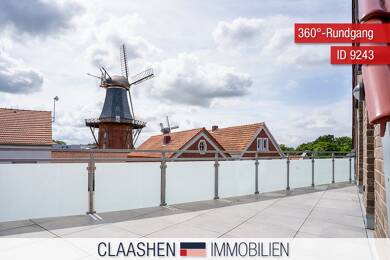 Wohnung zur Miete - Erstbezug 1.100 € 3 Zimmer 97 m² Dachgeschoss, 2. Geschoss frei ab sofort Norden Norden 26506