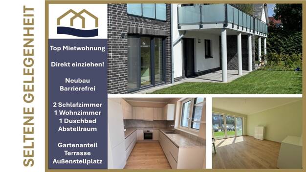 Wohnung zur Miete 995 € 3 Zimmer 104,7 m² An der Gärtnerei 1a Wittmund Wittmund 26409