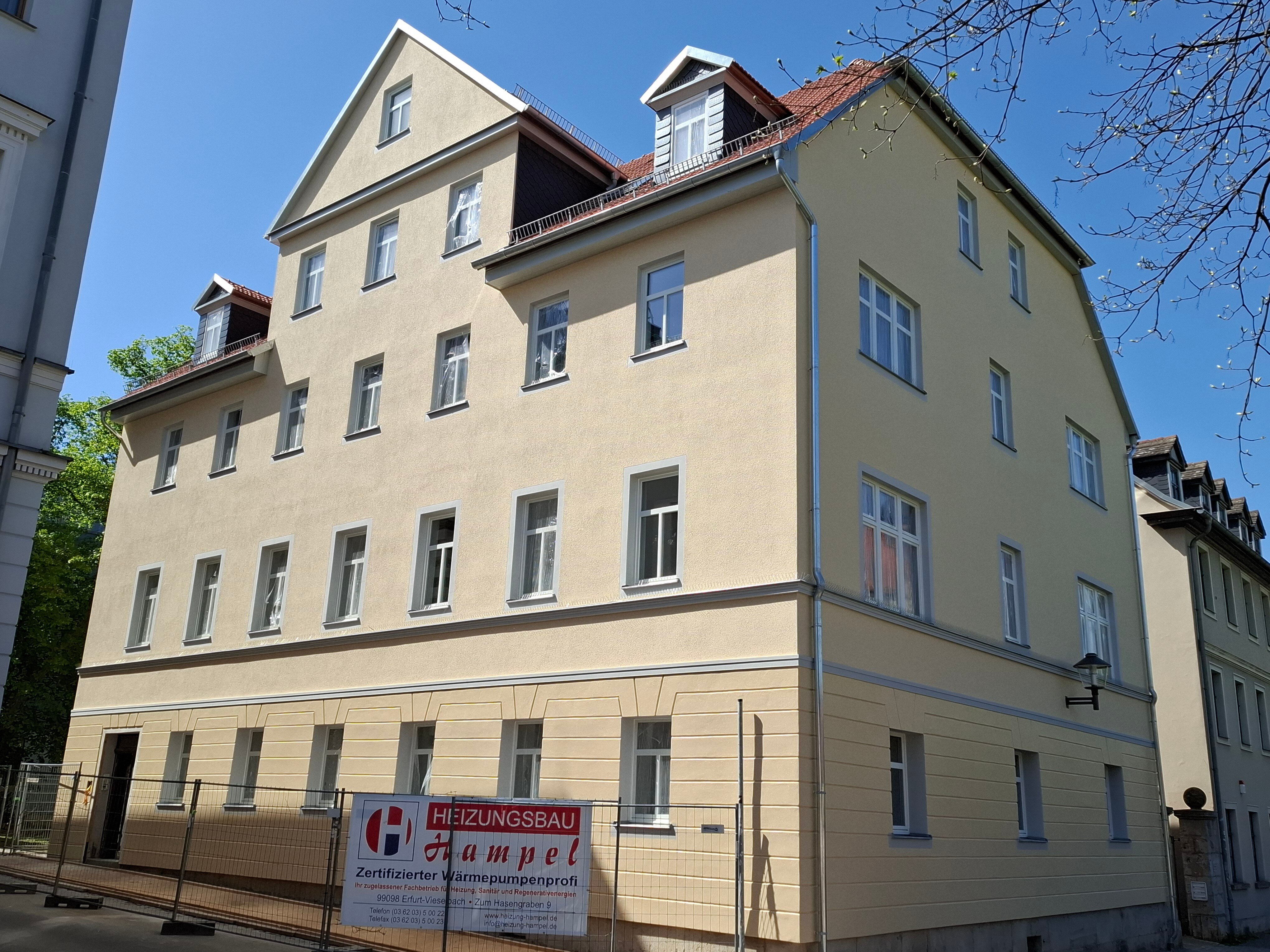 Wohnung zur Miete 1.695 € 3 Zimmer 113 m²<br/>Wohnfläche 3.<br/>Geschoss ab sofort<br/>Verfügbarkeit Bettina-von-Arnim-Straße 2 Westvorstadt Weimar 99423