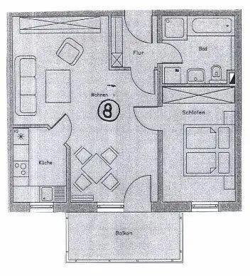 Wohnung zur Miete 549 € 2 Zimmer 59 m²<br/>Wohnfläche EG<br/>Geschoss 01.02.2025<br/>Verfügbarkeit Südliches Heimfeld 3 Delitzsch Delitzsch 04509