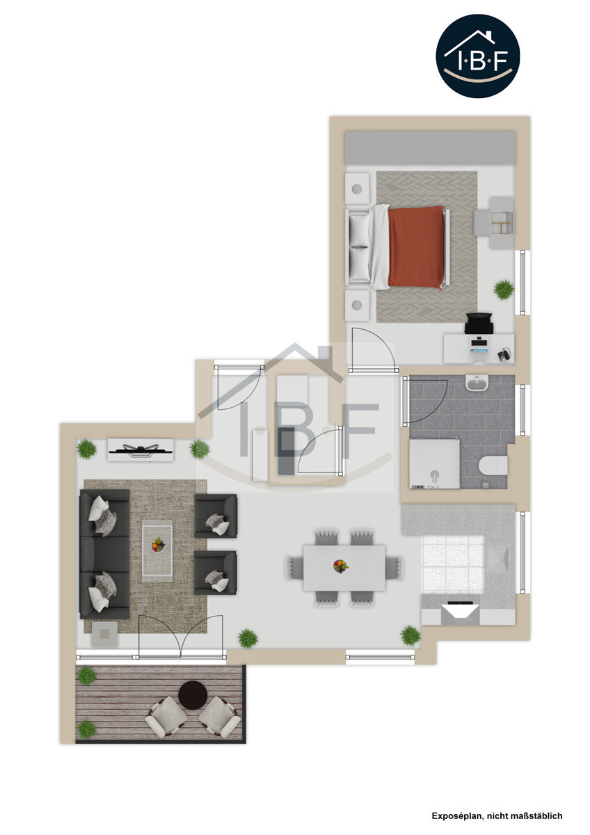 Wohnung zur Miete 675 € 2 Zimmer 68 m²<br/>Wohnfläche ab sofort<br/>Verfügbarkeit Mudersbach 57555