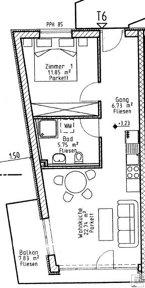 Wohnung zum Kauf 284.000 € 2 Zimmer 47 m²<br/>Wohnfläche 1.<br/>Geschoss Telfs 6410